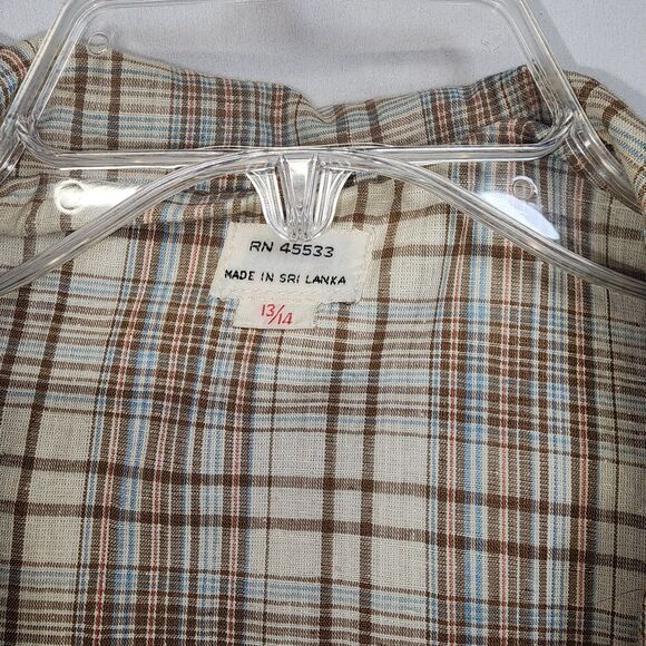 Vintage 70's or 80's Beige Zipper Hooded Bomber Jacket Size 13/14 - Picture 5 of 12